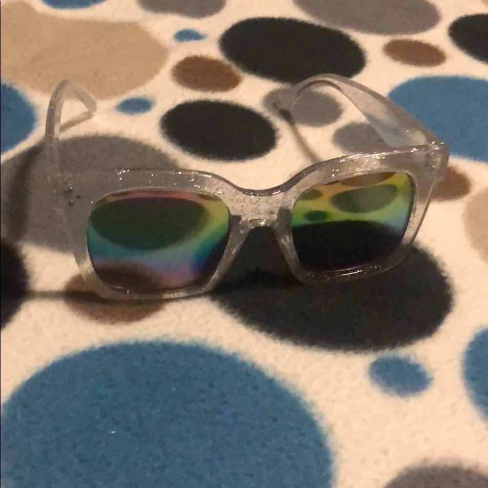 Sparkly Rainbow Lens Sunglasses